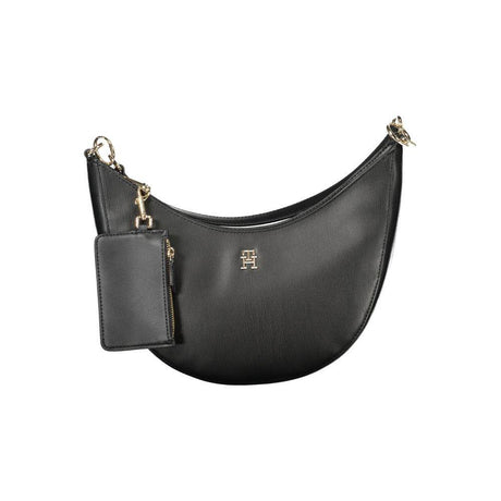 Tommy Hilfiger Black Polyethylene Women Handbag - Hilstor