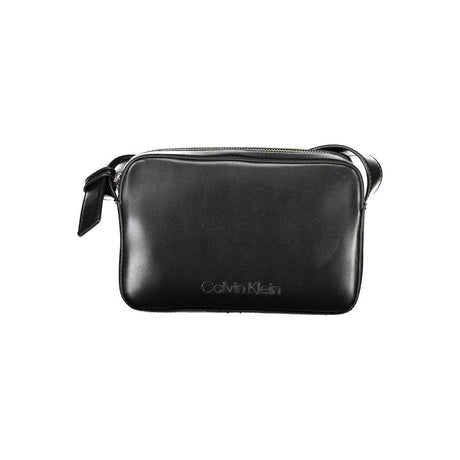 Calvin Klein Black Polyester Women Handbag - Hilstor