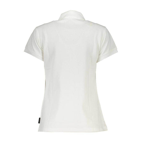 North Sails White Cotton Women Polo Shirt - Hilstor
