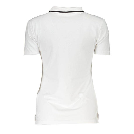 Fila White Cotton Womens Polo Shirt - Hilstor