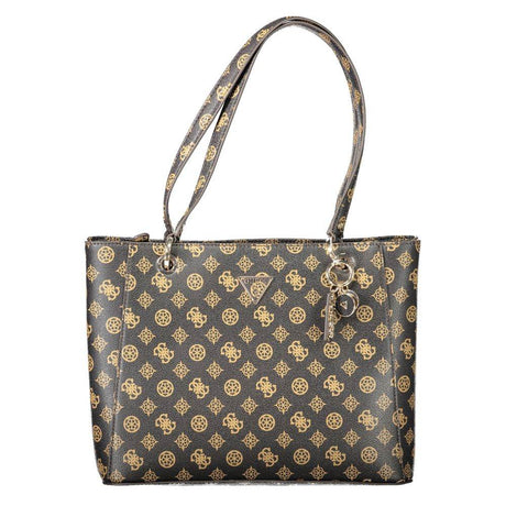 Guess Jeans Brown Polyethylene Women Handbag - Hilstor