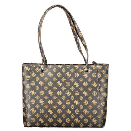Guess Jeans Brown Polyethylene Women Handbag - Hilstor