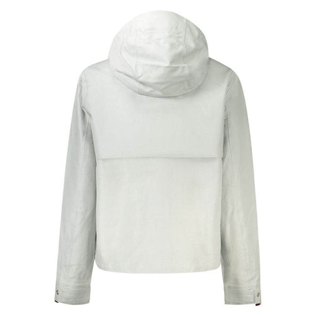 K-WAY Gray Linen Women Jacket - Hilstor
