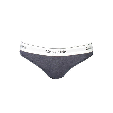 Calvin Klein Blue Cotton Women Brief - Hilstor