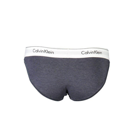 Calvin Klein Blue Cotton Women Brief - Hilstor