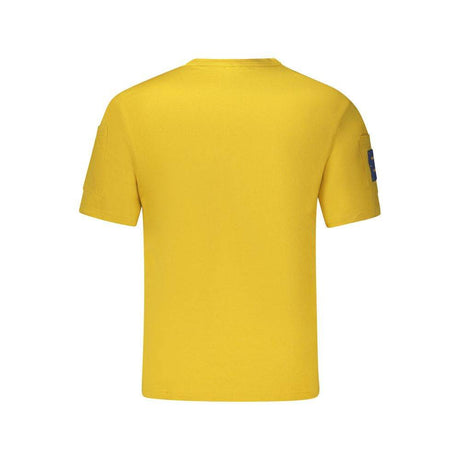 K-WAY Yellow Cotton Men T-Shirt - Hilstor