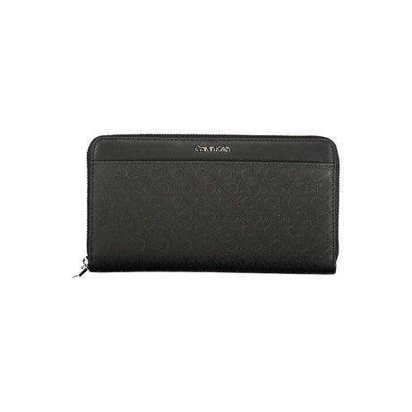 Calvin Klein Black Polyester Women Wallet - Hilstor