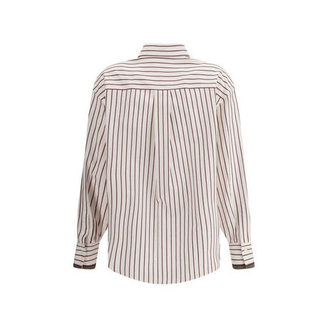 Brunello Cucinelli Striped Shirt - Hilstor