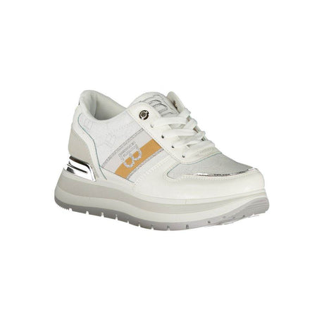 Laura Biagiotti White Polyester Women Sneaker - Hilstor