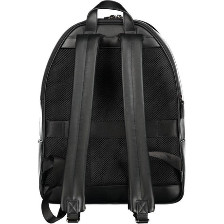Tommy Hilfiger Black Polyester Backpack - Hilstor