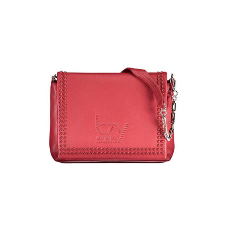 BYBLOS Red Polyethylene Women Handbag - Hilstor