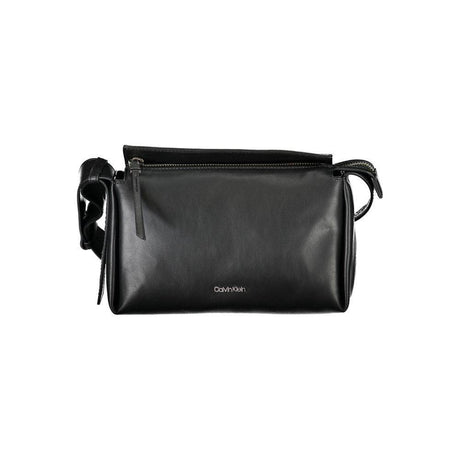 Calvin Klein Black Polyester Handbag - Hilstor