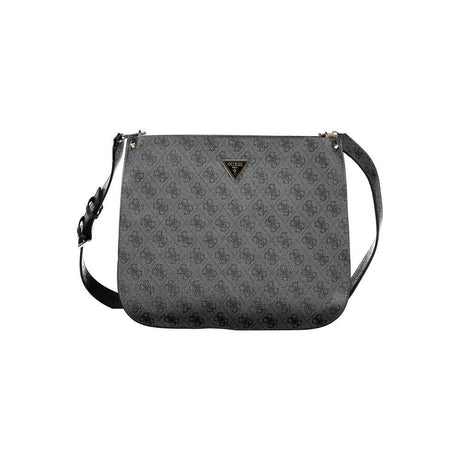 Guess Jeans Black Polyethylene Handbag - Hilstor