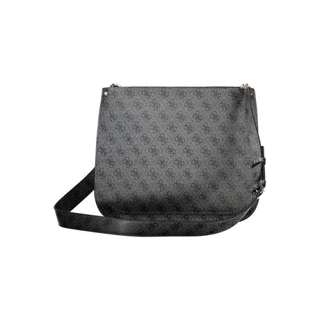 Guess Jeans Black Polyethylene Handbag - Hilstor