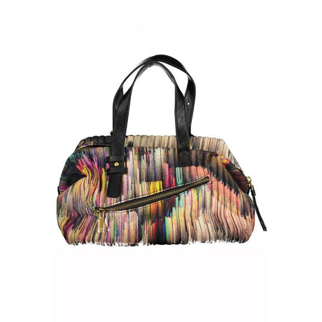 Desigual Black Polyester Handbag - Hilstor