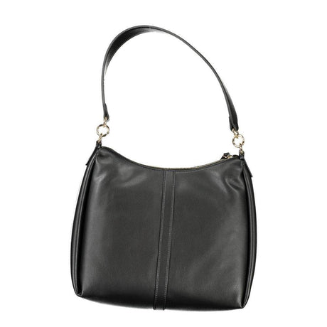 Tommy Hilfiger Black Polyester Handbag - Hilstor