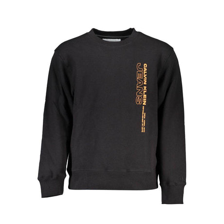 Calvin Klein Black Cotton Men Sweater - Hilstor