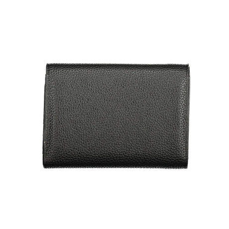 Mario Valentino Black Polyethylene Wallet - Hilstor