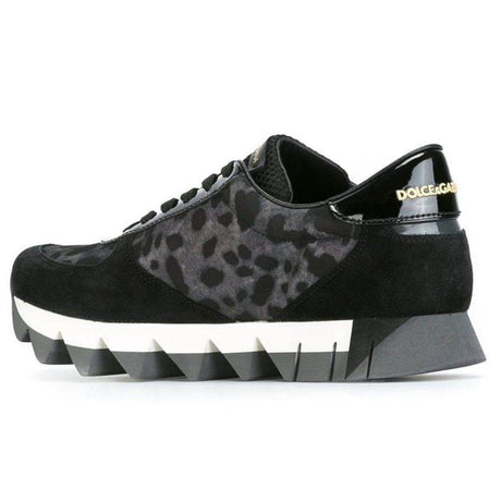 Dolce & Gabbana Black Calfskin Sneaker - Hilstor
