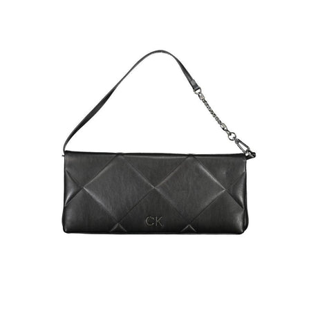 Calvin Klein Black Polyester Handbag - Hilstor