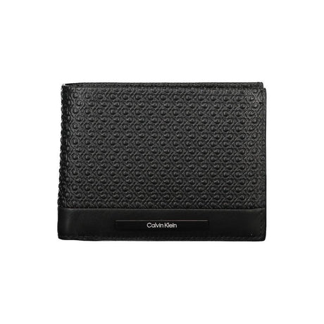 Calvin Klein Elegant Black Leather RFID Wallet - Hilstor