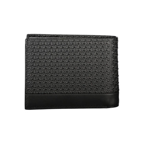 Calvin Klein Elegant Black Leather RFID Wallet - Hilstor