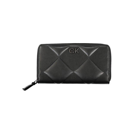 Calvin Klein Sleek Black RFID Blocking Wallet - Chic Accessory - Hilstor