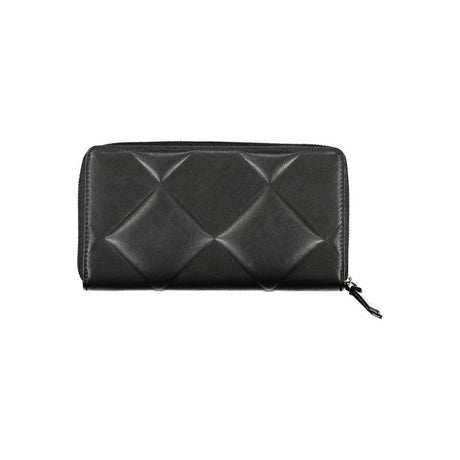 Calvin Klein Sleek Black RFID Blocking Wallet - Chic Accessory - Hilstor