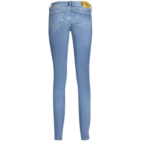 Calvin Klein Blue Cotton Women Jeans - Hilstor