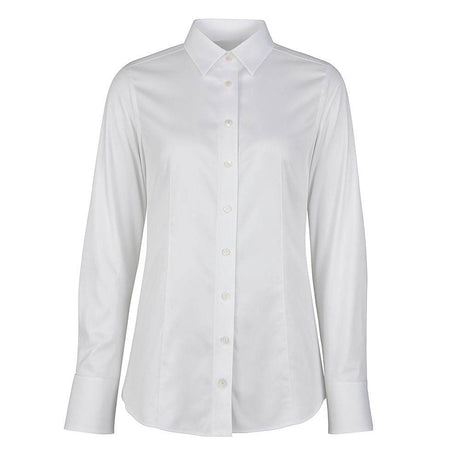 Made in Italy White Cotton Women's Shirt - Hilstor
