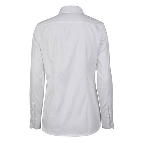 Made in Italy White Cotton Women's Shirt - Hilstor