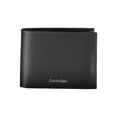 Calvin Klein Elegant Black Leather Wallet with RFID Blocking - Hilstor