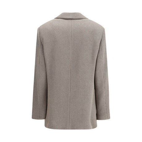 Brunello Cucinelli Ribbed deisgn lurex Jacket - Hilstor
