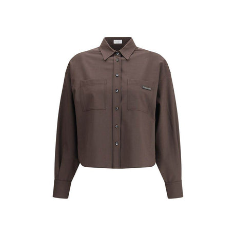 Brunello Cucinelli Wool Shirt - Hilstor