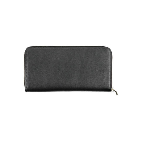 Calvin Klein Black Polyethylene Women Wallet - Hilstor