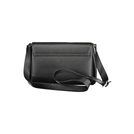 Calvin Klein Black Polyester Women Handbag - Hilstor