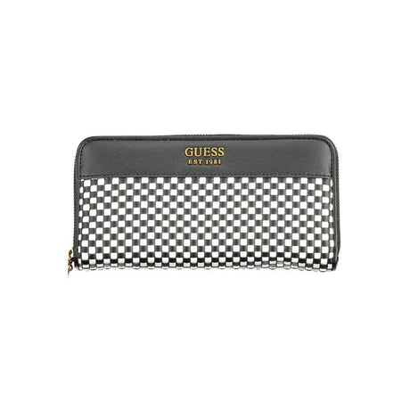 Guess Jeans Black Polyethylene Women Wallet - Hilstor
