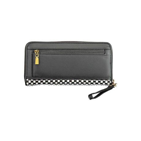 Guess Jeans Black Polyethylene Women Wallet - Hilstor