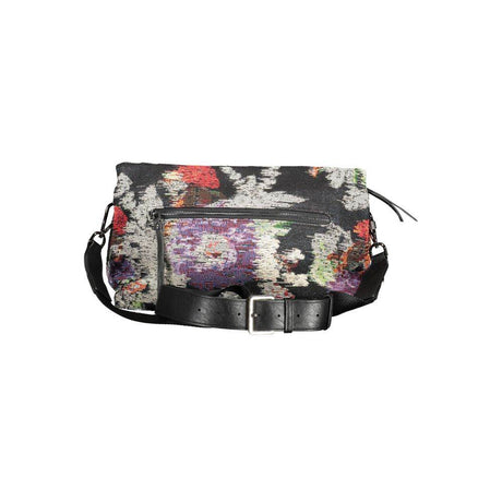 Desigual Black Polyester Women Handbag - Hilstor