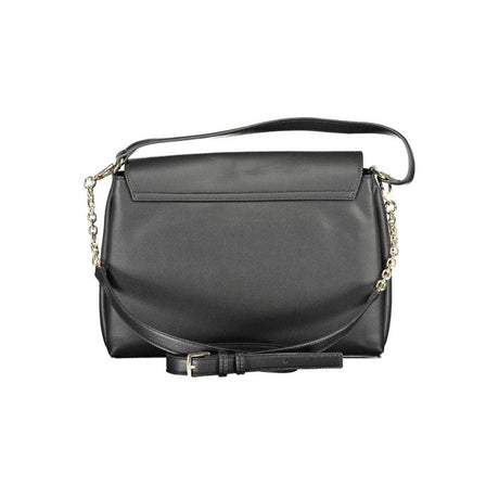 Calvin Klein Black Polyester Women Handbag - Hilstor