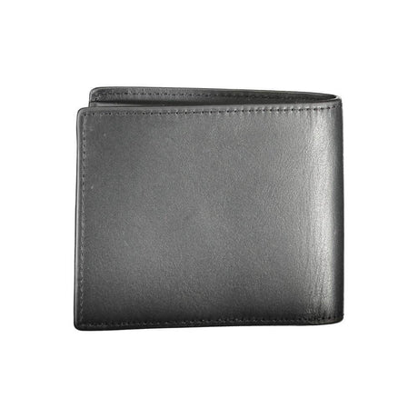 Tommy Hilfiger Black Leather Men Wallet - Hilstor