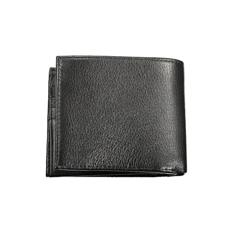 Tommy Hilfiger Black Leather Men Wallet - Hilstor