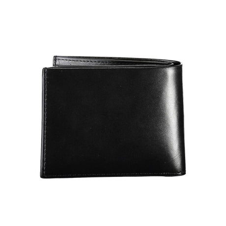 Calvin Klein Black Leather Men Wallet - Hilstor