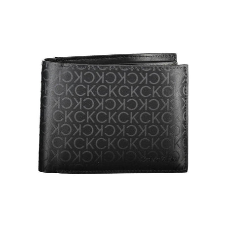 Calvin Klein Black Polyester Men Wallet - Hilstor