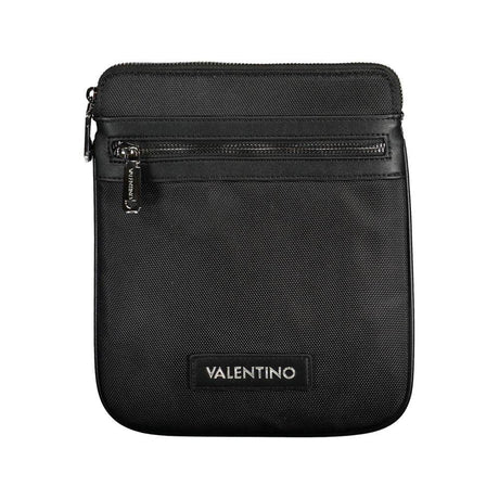 Mario Valentino Black Polyester Shoulder Bag - Hilstor