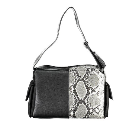 Desigual Black Polyethylene Handbag - Hilstor