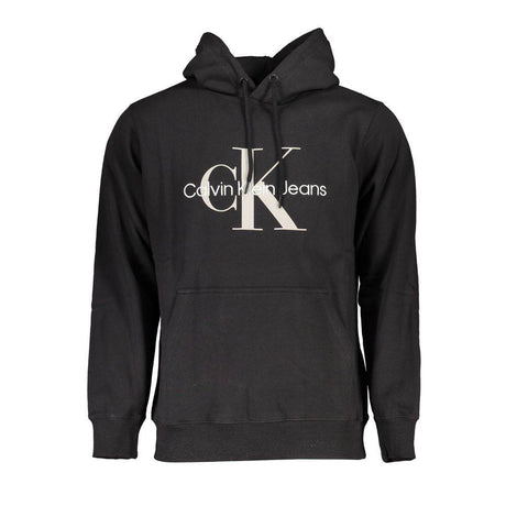Calvin Klein Black Organic Cotton Men Sweater - Hilstor