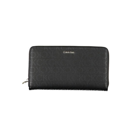 Calvin Klein Sleek Designer Three-Compartment Wallet - Hilstor