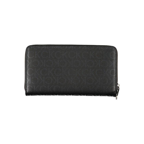 Calvin Klein Sleek Designer Three-Compartment Wallet - Hilstor