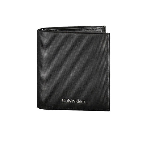 Calvin Klein Sleek Leather Bi-Fold Wallet with RFID Block - Hilstor